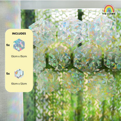 Sun Catcher Rainbow Making Sticker Sets