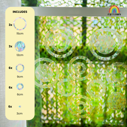 Sun Catcher Rainbow Making Sticker Sets