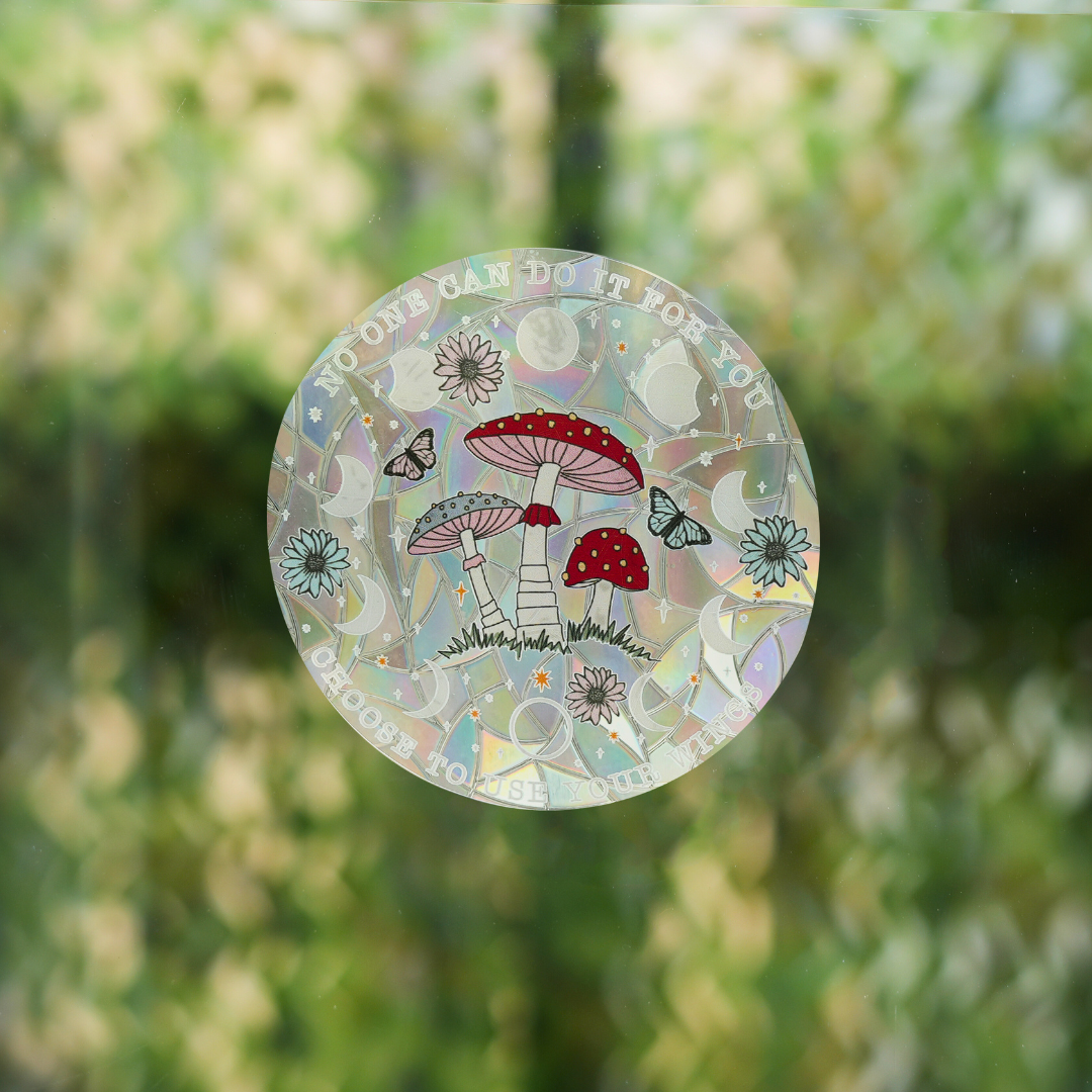 Sun Catcher Rainbow Making Stickers