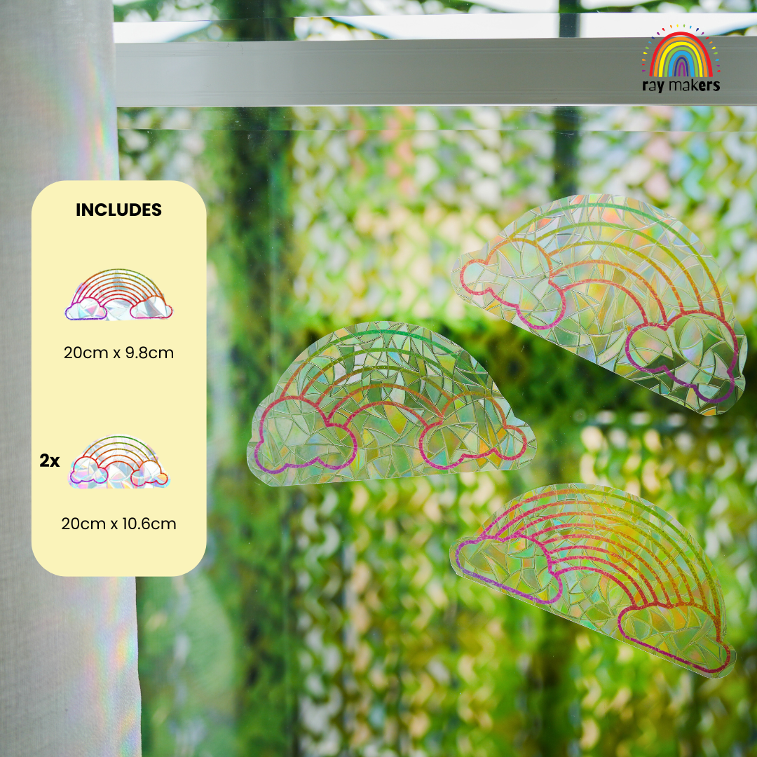 Sun Catcher Rainbow Making Sticker Sets