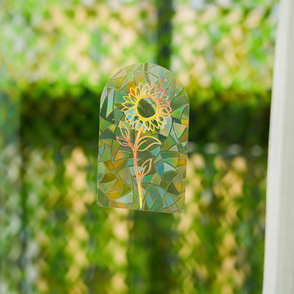 Sun Catcher Rainbow Making Stickers