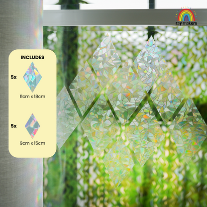 Sun Catcher Rainbow Making Sticker Sets